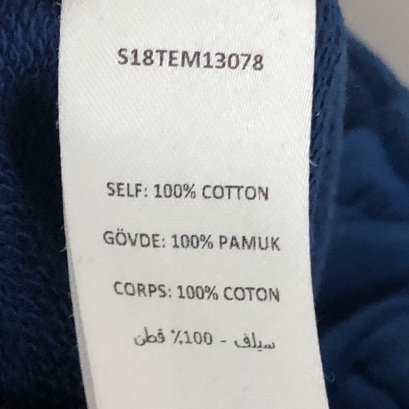 Opening Ceremony S Co-Ord blue red Sweatpants and Crop Top - Picture 8 of 16